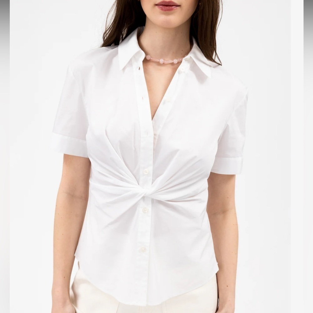 Tanya Taylor White Oakley Top - Picture 5 of 6